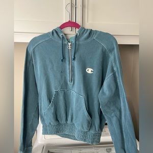 Champion cropped hoodie